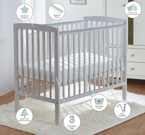 Kinder valley store flow cot mattress